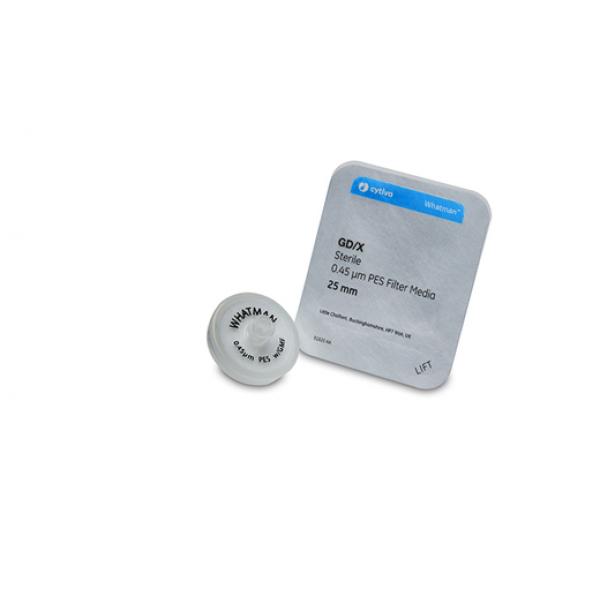 WhatmanGD/X 25 mm 無菌針式濾器醋酸纖維素過濾介質6901-2502