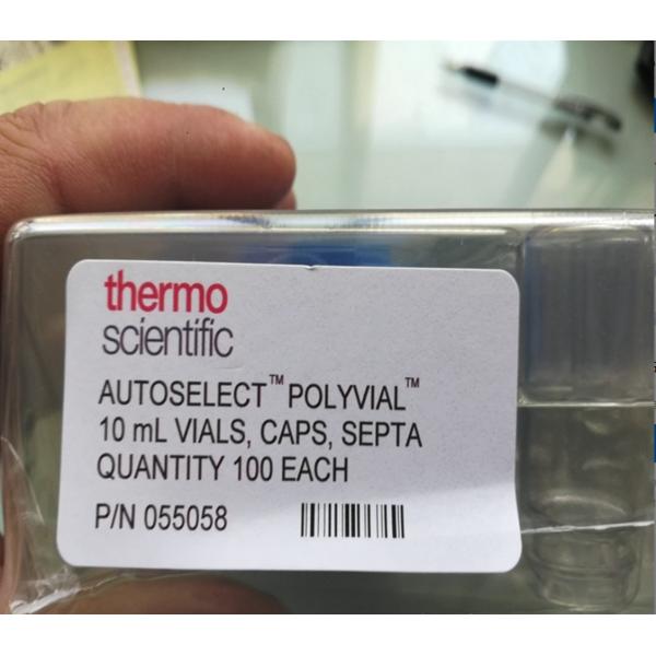 Dionex AS-AP 自動進樣器樣品瓶套件，帶蓋和隔墊 055058